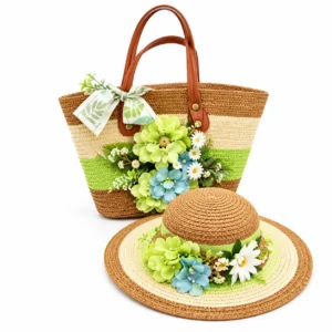 The Anna Maria Beach Bag and Hat Set of 2